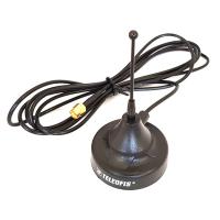 Антенна 3G TELEOFIS RC30 SMA, магнит, 5 dB, 2 метра кабель