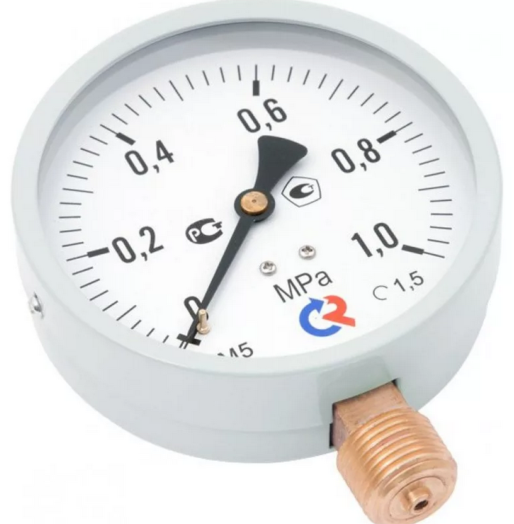 Фото манометр тм-510р.03 1mpa g1/2 кл.т1,5