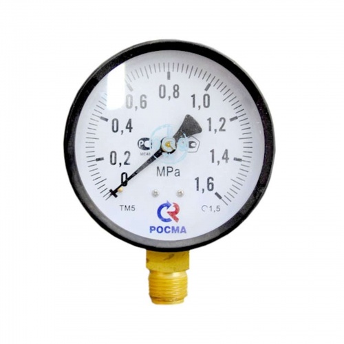 Фото манометр тм-510.р.м2  тех g1/2 1,6 мпа (для жкх)