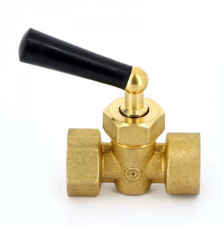 Фото кран 3-х ходовой м20х1,5 -g1/2 внутр.-внутр. (росма)