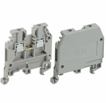 Зажим набор ЗНИ-2,5мм2 (JXB24A) (сер.) ИЭК  YZN10-002-K03