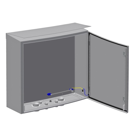 Шкаф приборный универсальный ШПУ-1 (600х600х210мм) IP65