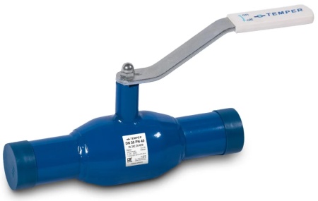 Кран шаровый Temper Ду 15 Ру 40 под сварку стандартнопроходной